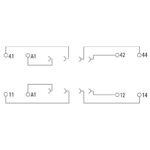 پايه رله شیشه ای D series FS 2CO وایدمولر آلمان - Image 2