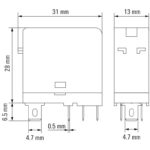 رله D-Series 12VDC 1CO وايدمولر آلمان - Image 3