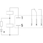رله D-Series 12VDC 1CO وايدمولر آلمان - Image 2