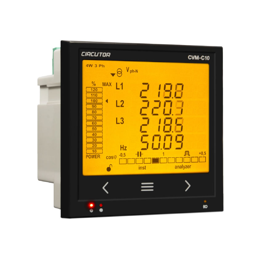 cvm-c10.jpg پاور آنالایزر تابلویی کیفیت توان مدل cvm-c10 - Image 1